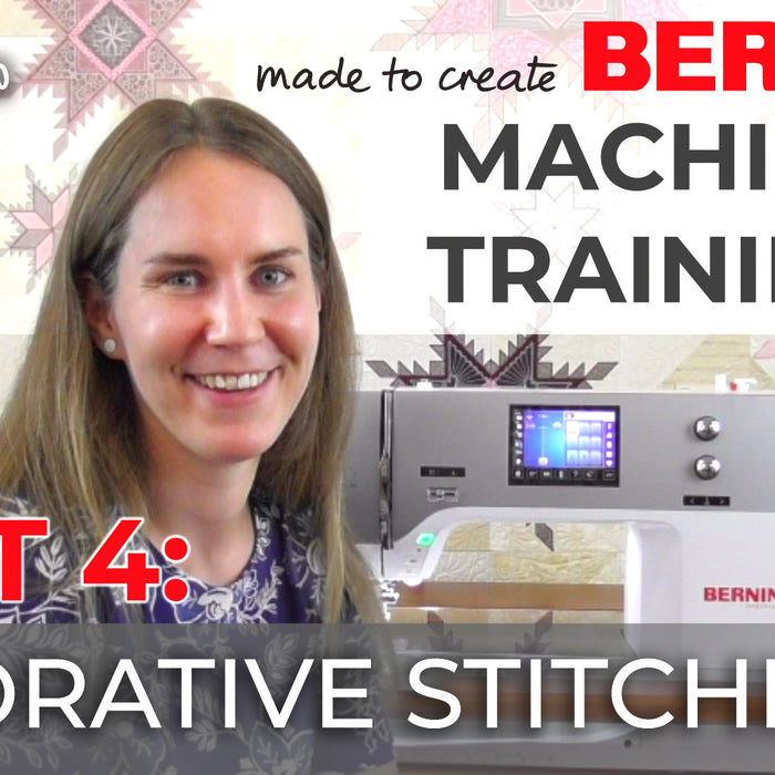 Part 4: Decorative Stitching and Techniques