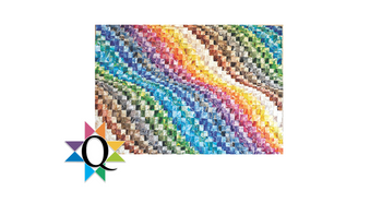 Bargello Quilt from a Jelly Roll