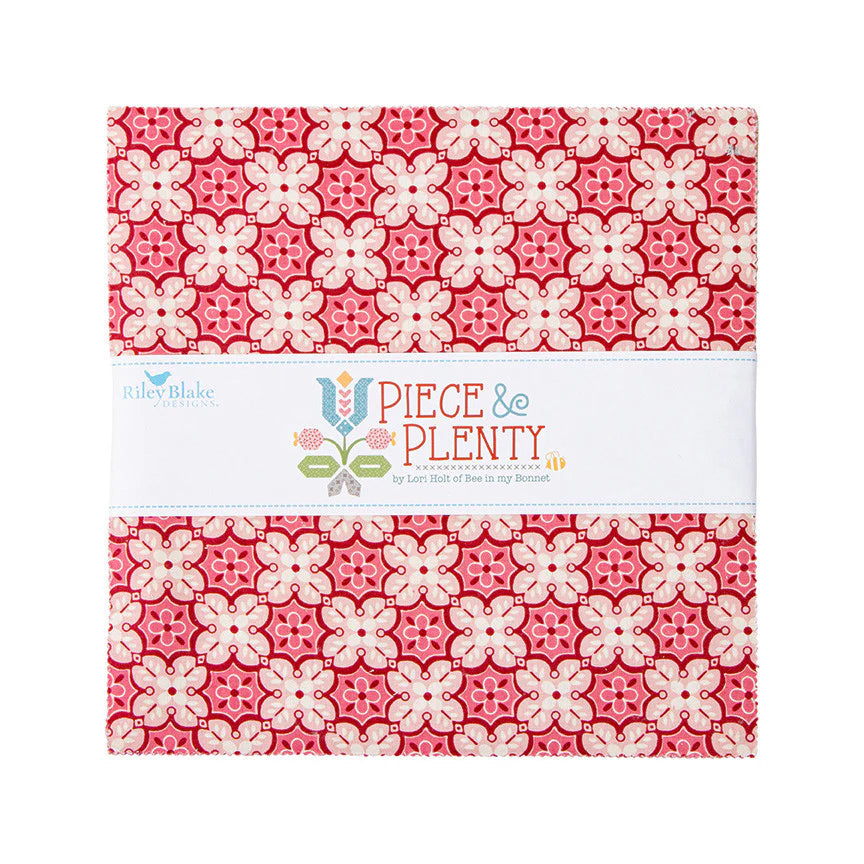 Piece & Plenty by Lori Holt for Riley Blake Layer Cake Pack