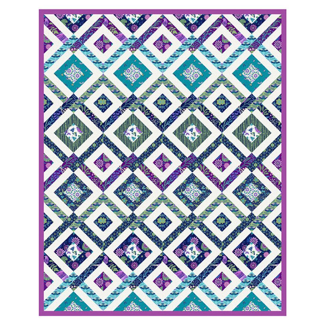 Entangled Quilt Pattern by Gingerberry Quilts