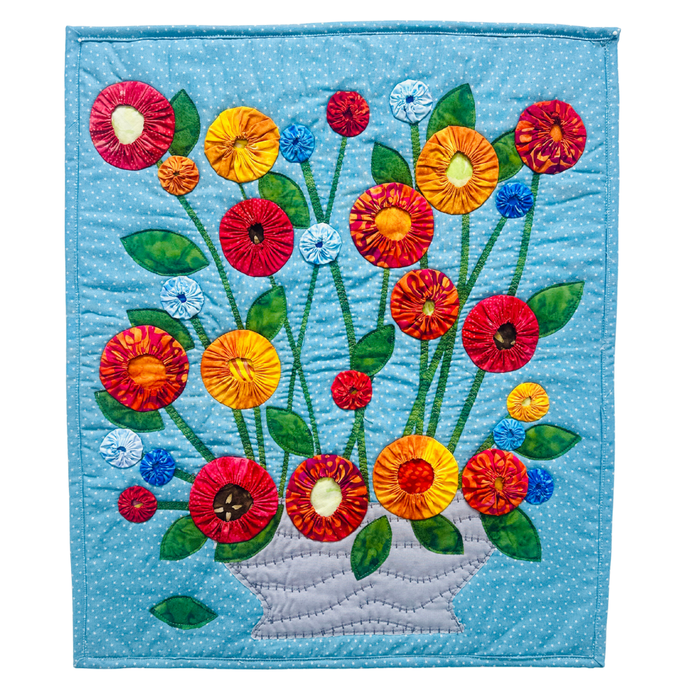 Yoyo Flower Wall Hanging Class - SAT 1/24