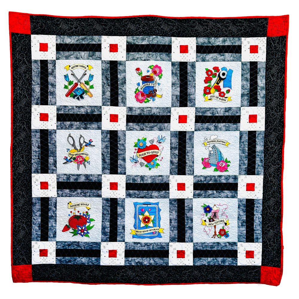 Inked Quilt Class - TUE 3/31 & WED 4/1