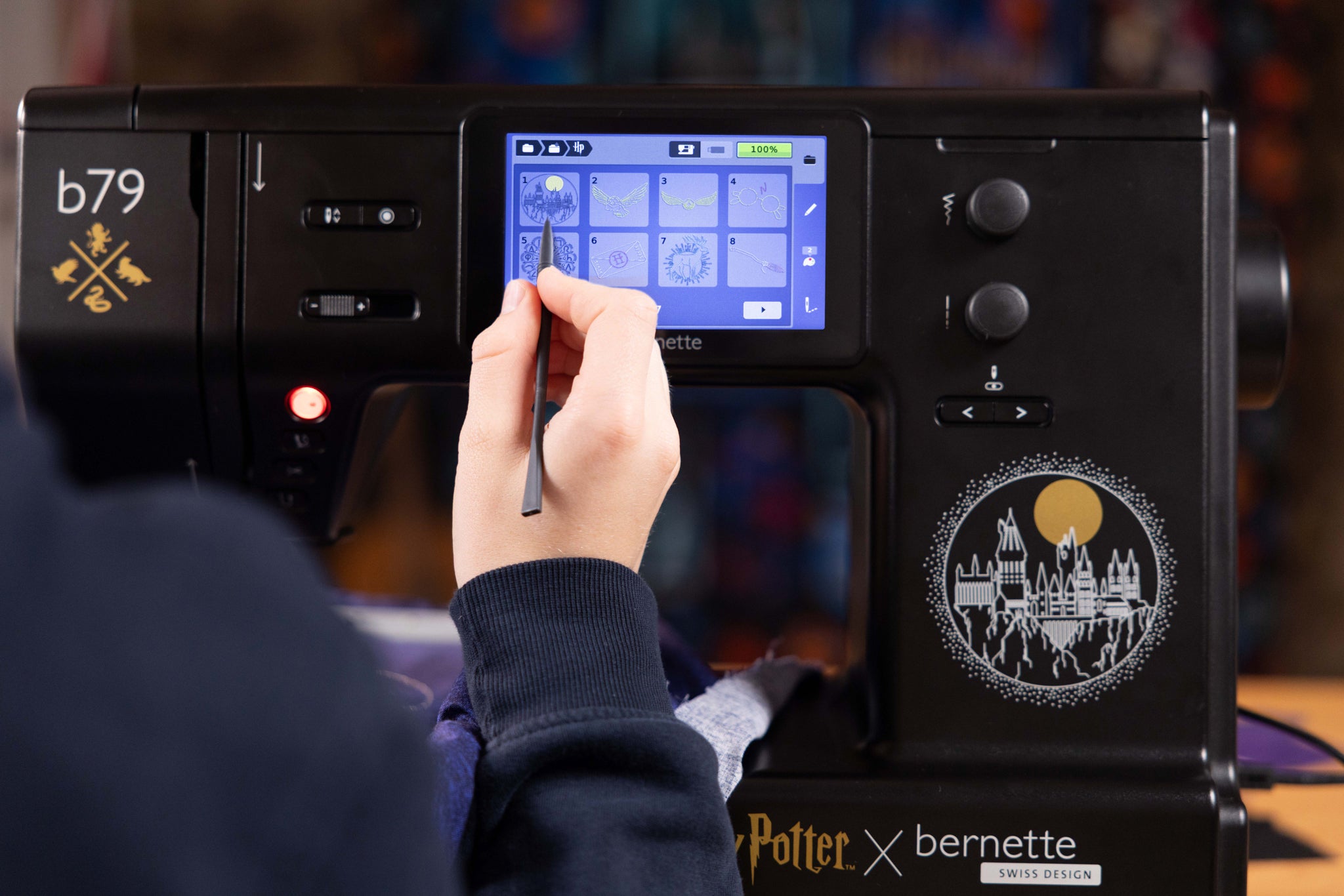 bernette b79 Harry Potter limited edition sewing embroidery machine