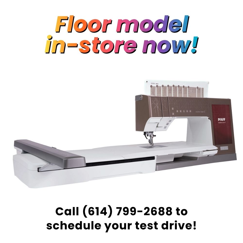 PFAFF creative icon 3 Sewing, Quilting & Embroidery Machine — Pre-Order