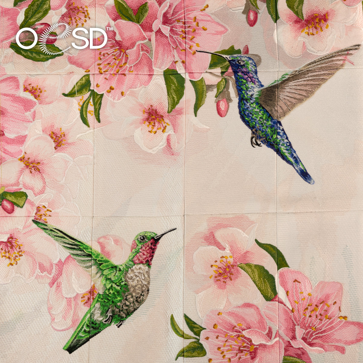 OESD Hummingbirds Embroidery Tiling Scene with Cathy Shoemaker - WED 11/6