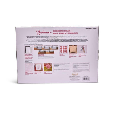 Product packaging with text and images on a white background