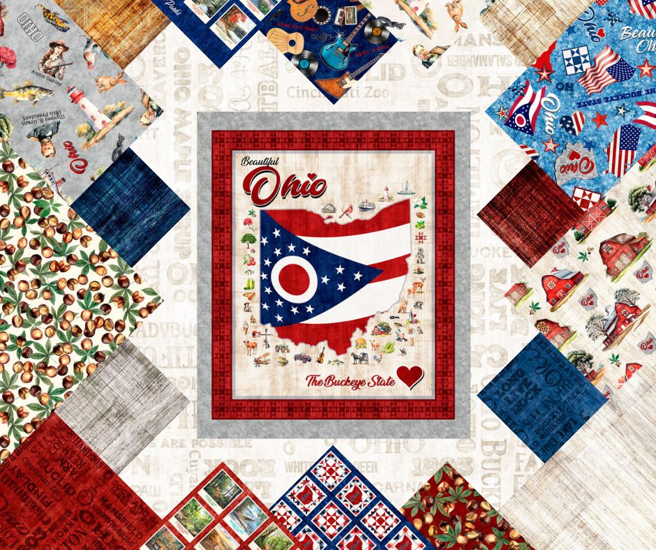 2025 All Ohio Shop Hop Fabric Preview