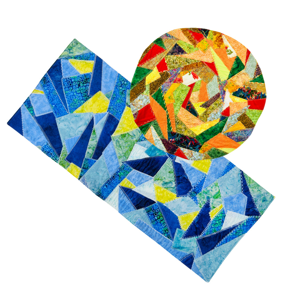 Crazy Quilt Table Runner/Topper Class - TUE 11/10