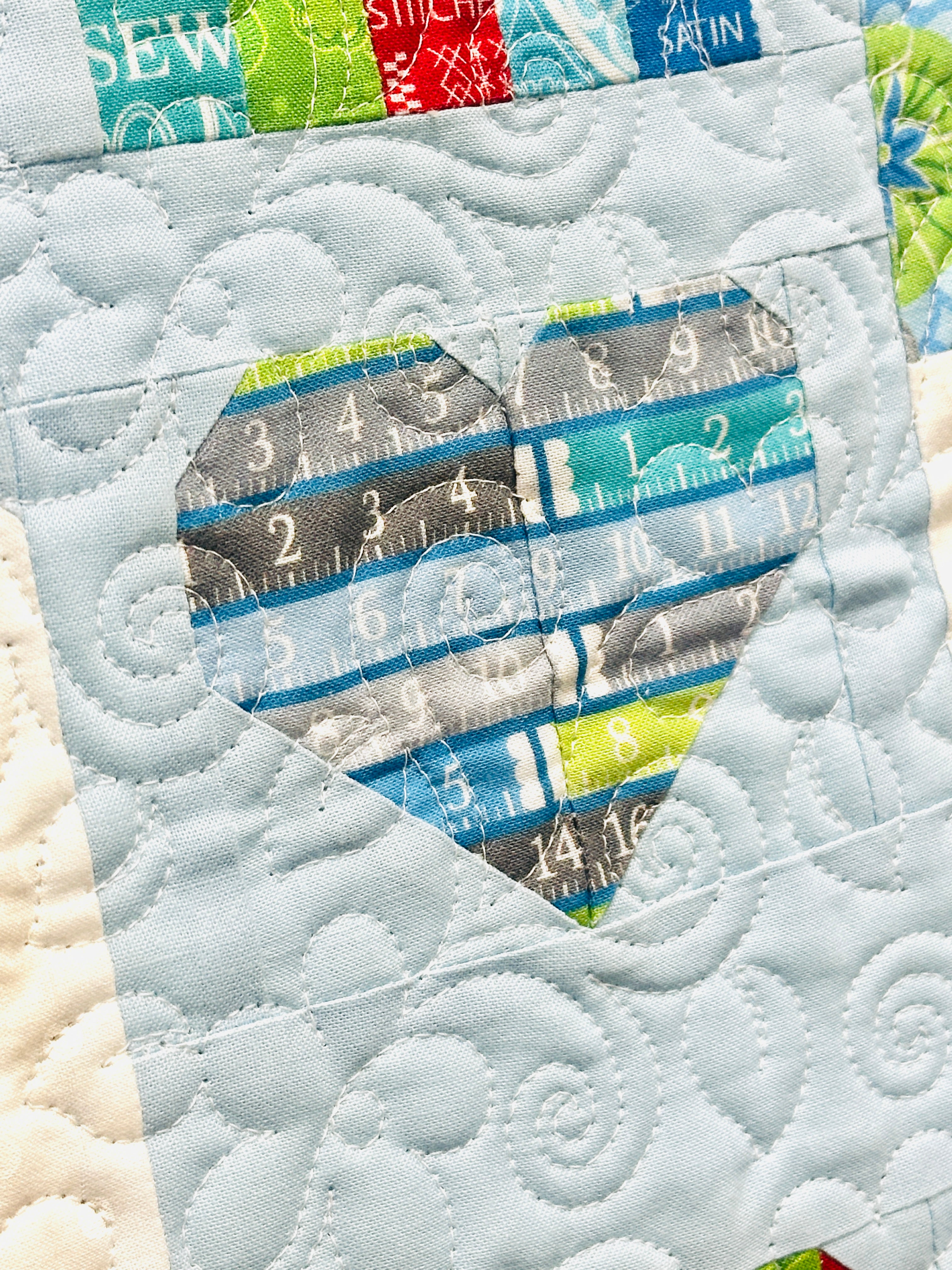Stitched With Love Wall Quilt Class - TUE 4/7