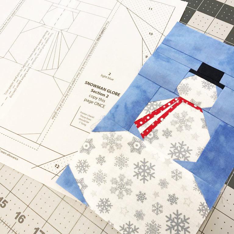 Beyond the Basics -  Paper Piecing - Holiday Snow Globes - THURS & FRI 10/3 & 10/4