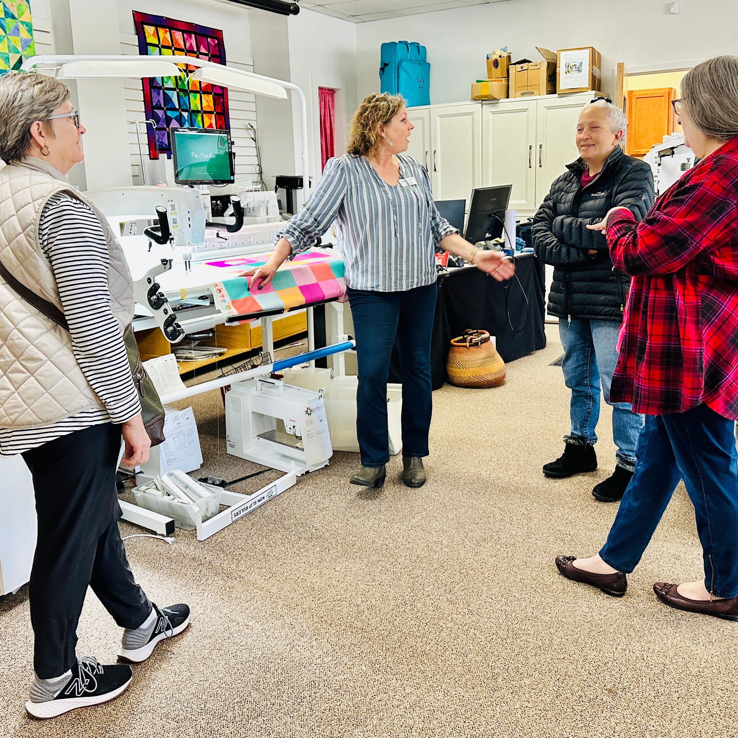 Discover Longarm Quilting Test Drive | Baby Lock Regalia