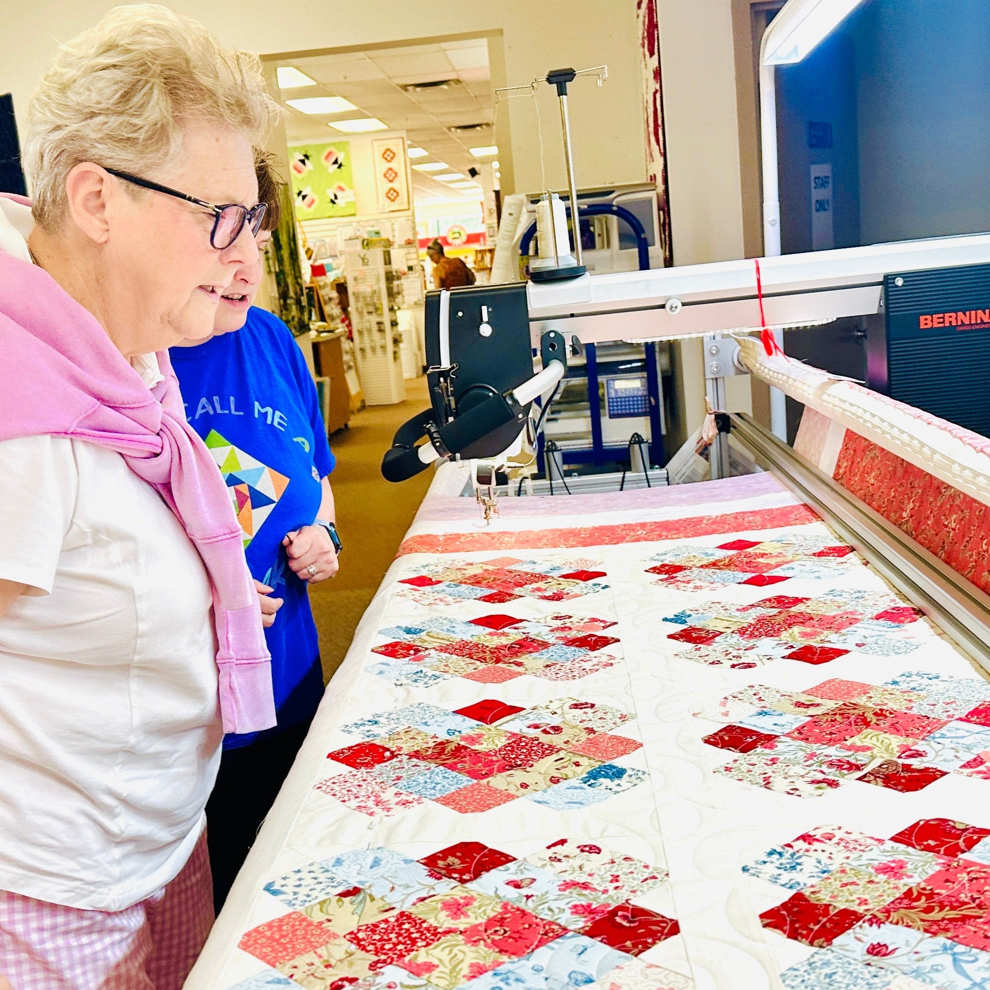 Discover Longarm Quilting Test Drive | Bernina Q Series