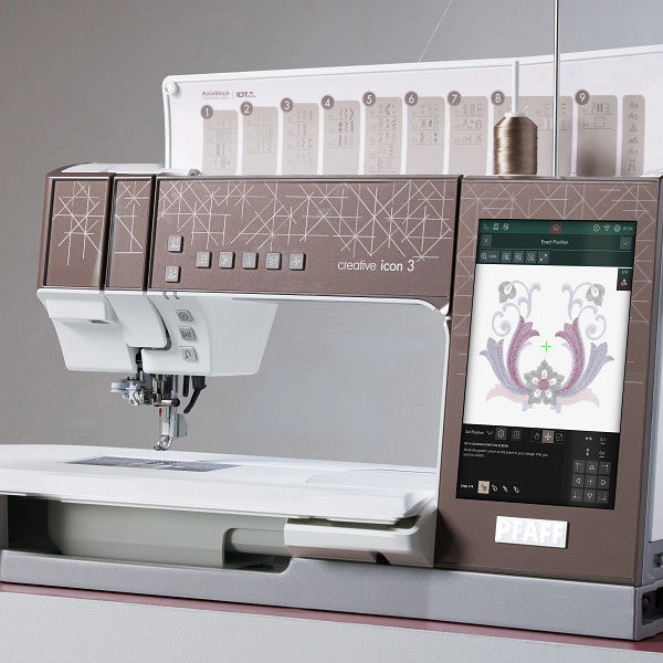 PFAFF creative icon 3 Sewing, Quilting & Embroidery Machine — Pre-Order