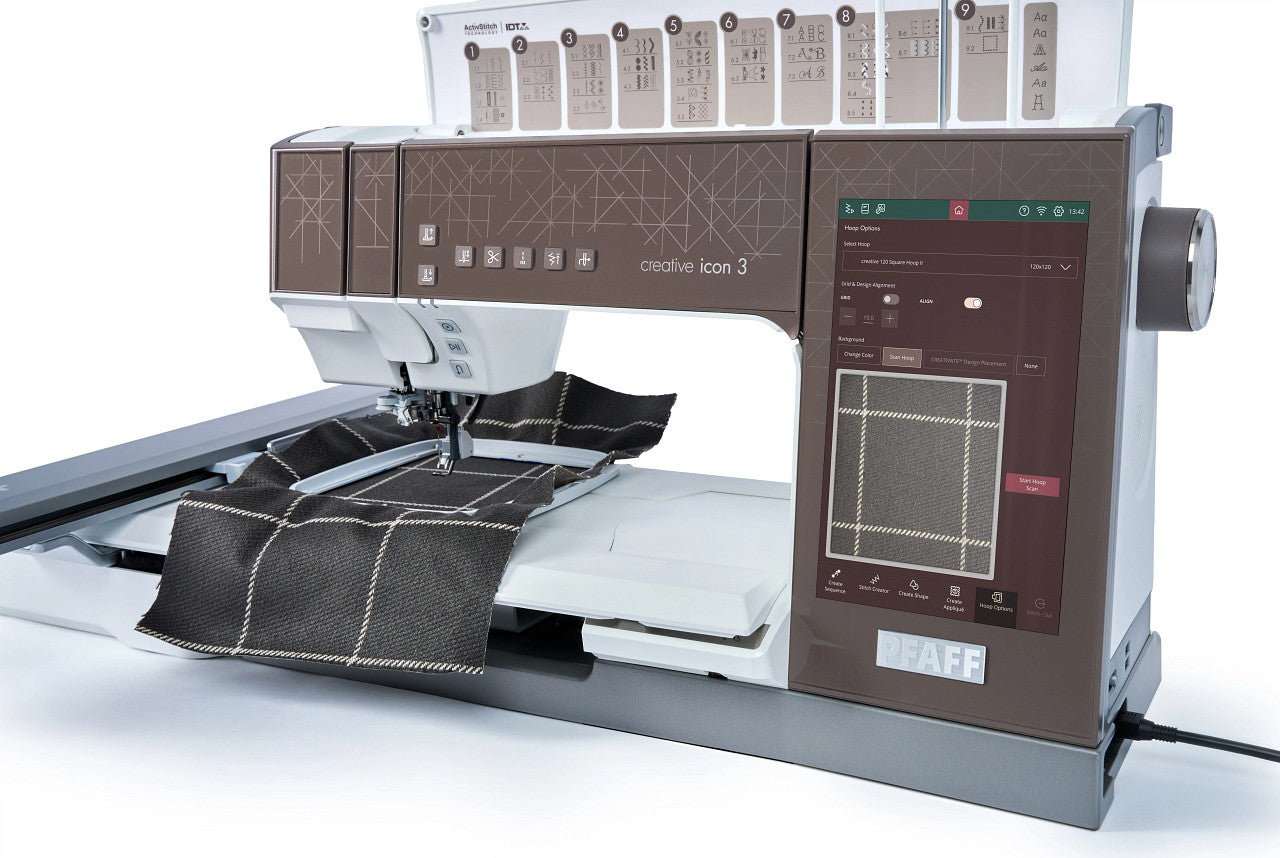 PFAFF creative icon 3 Sewing, Quilting & Embroidery Machine — Pre-Order