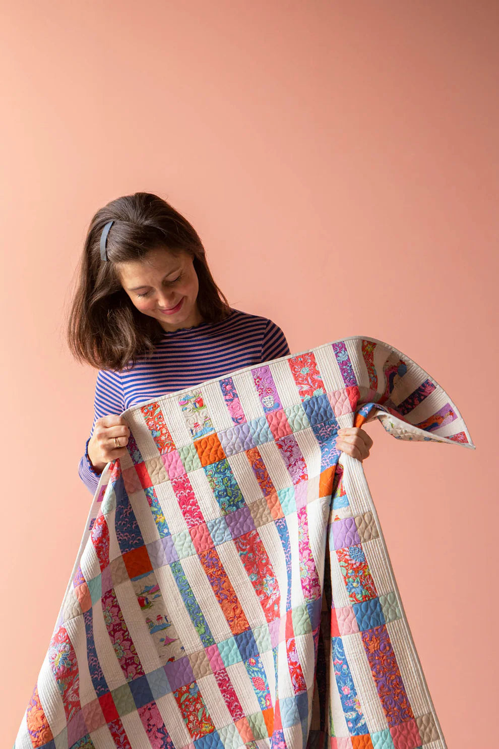 Striped Summer Quilt - Free Digital Download