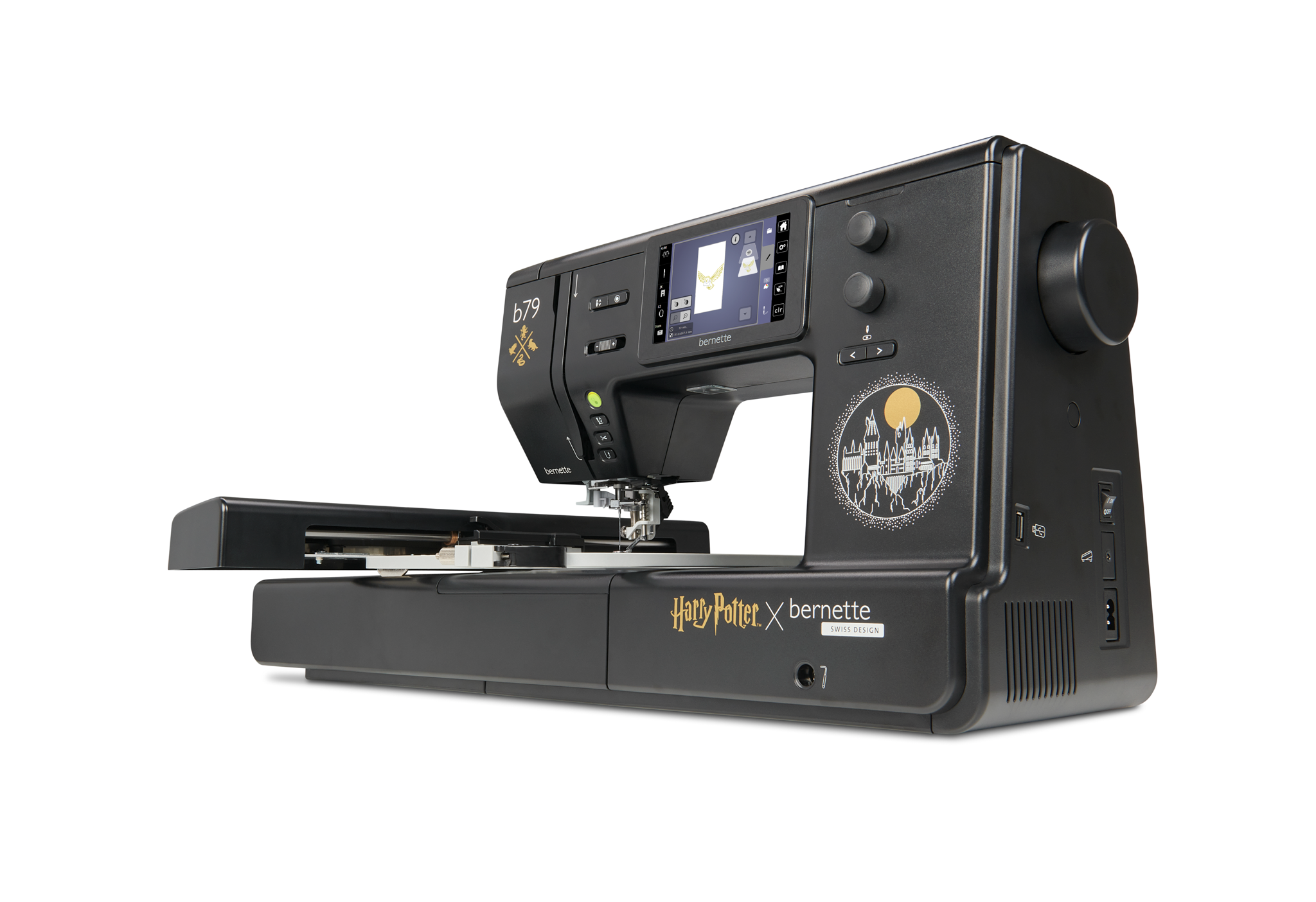 bernette b79 Harry Potter Special Edition Sewing & Embroidery Machine | 500 Stitches | Limited Edition 2-in-1 Combo Machine