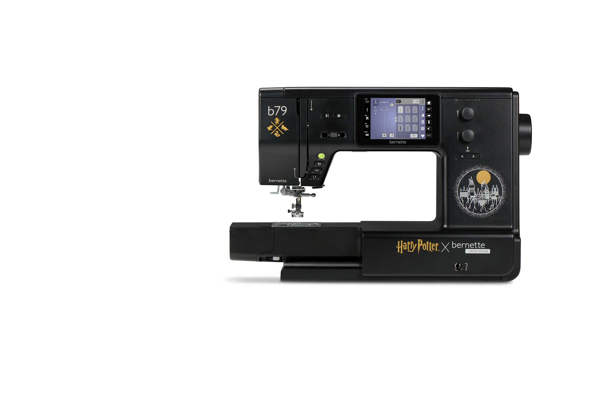 bernette b79 Harry Potter Special Edition Sewing & Embroidery Machine | 500 Stitches | Limited Edition 2-in-1 Combo Machine