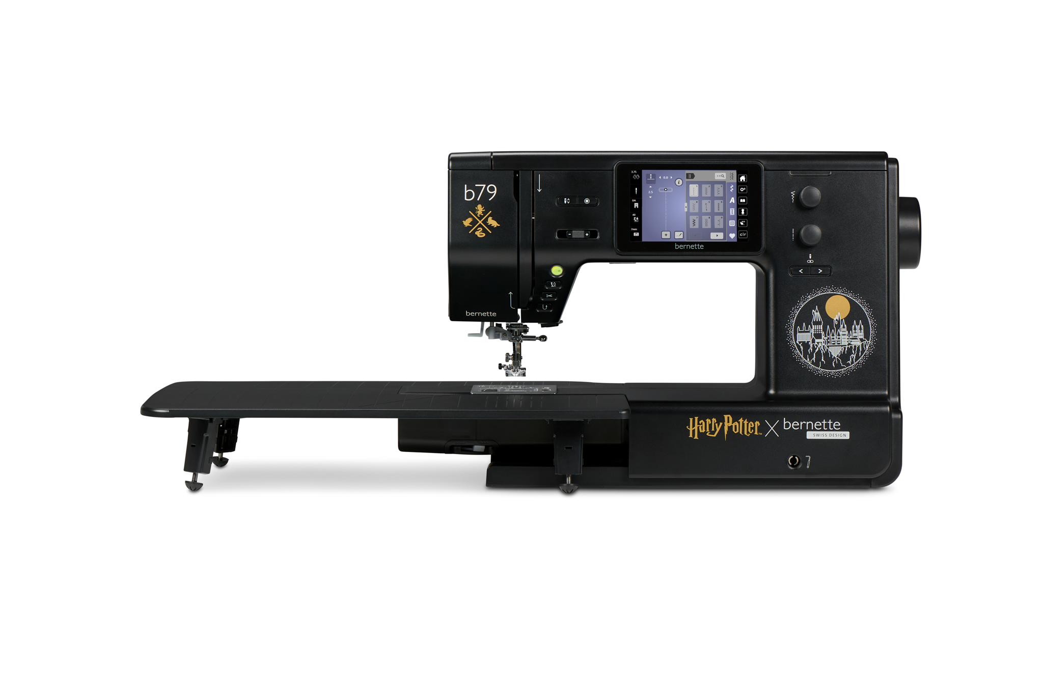 bernette b79 Harry Potter Special Edition Sewing & Embroidery Machine | 500 Stitches | Limited Edition 2-in-1 Combo Machine