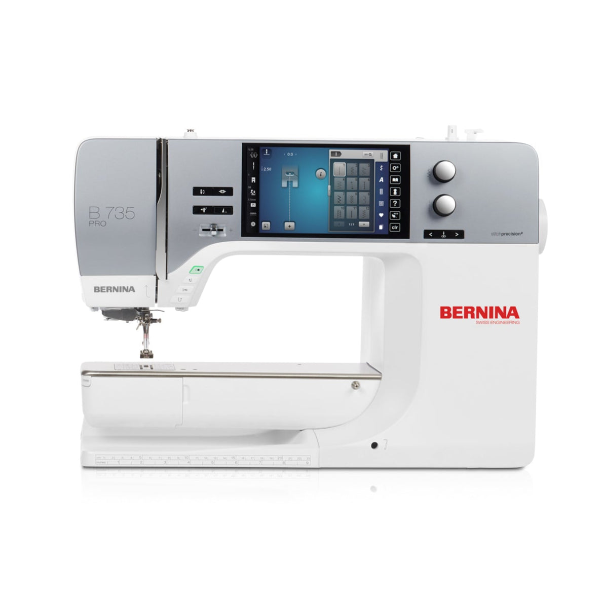 Bernina sewing machine on a white background