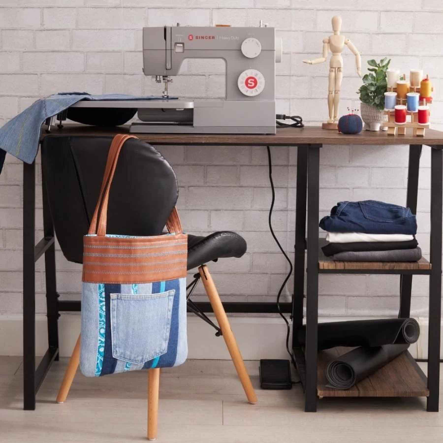 SINGER Heavy Duty 6360 Sewing Machine with Extension Table