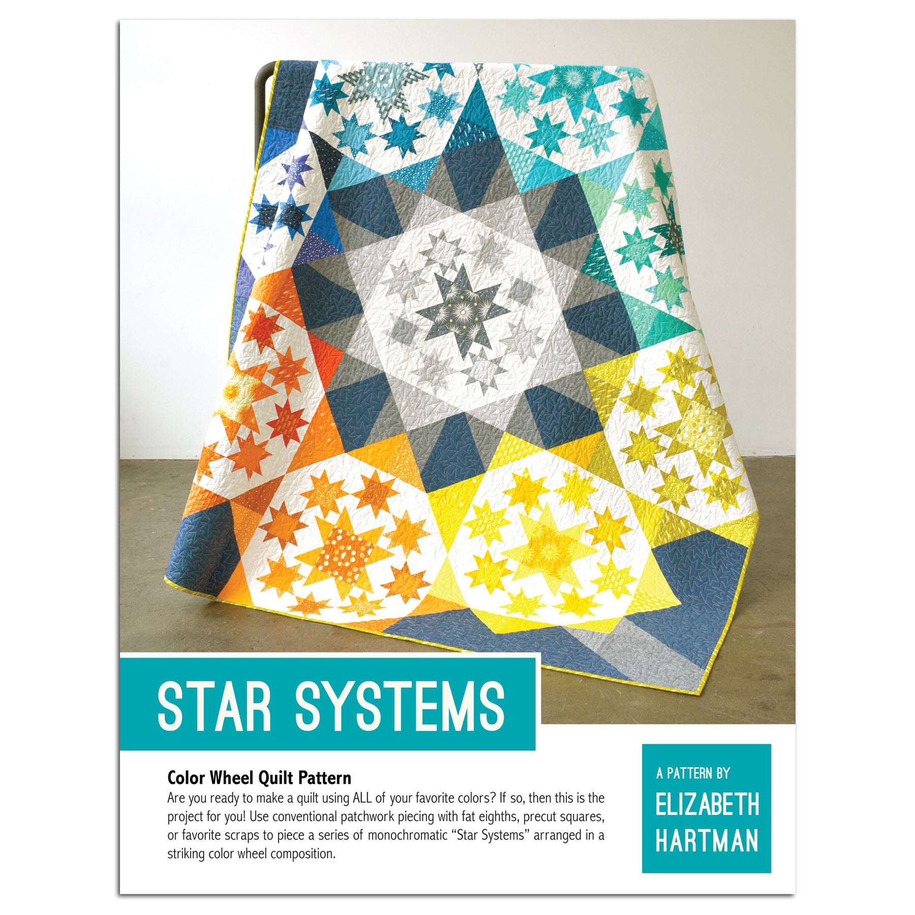 Star Systems Quilt Kit by Elizabeth Hartman