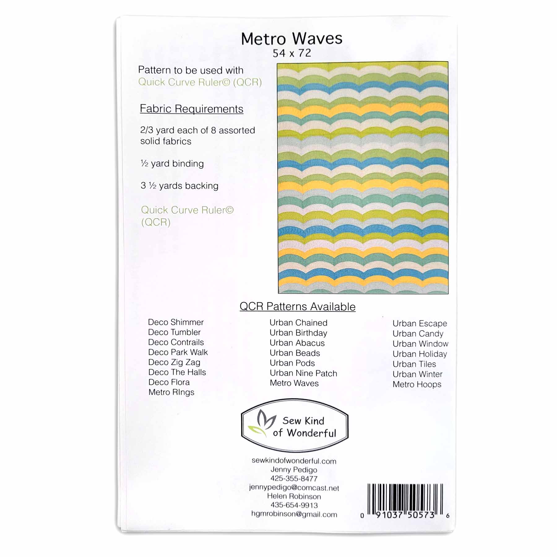 Metro Waves Pattern