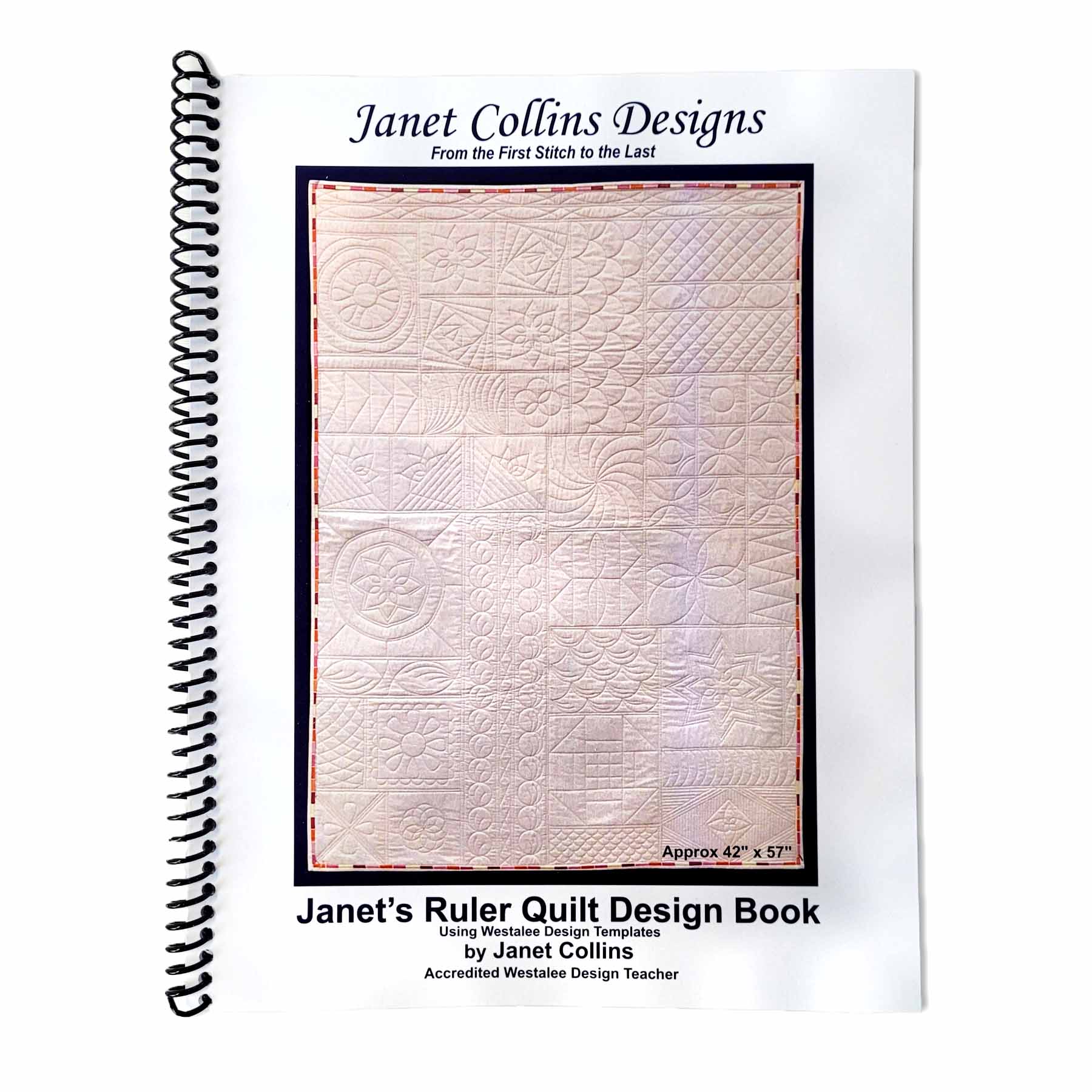 Janet's Ruler Quilt Design Book from Westalee