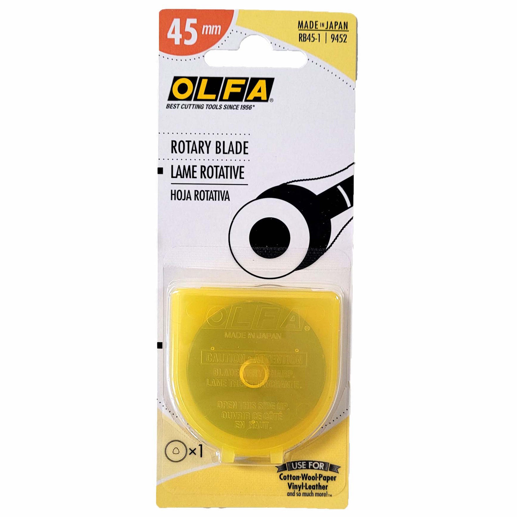 Olfa 45mm Replacement Blade for Rotary Cutter